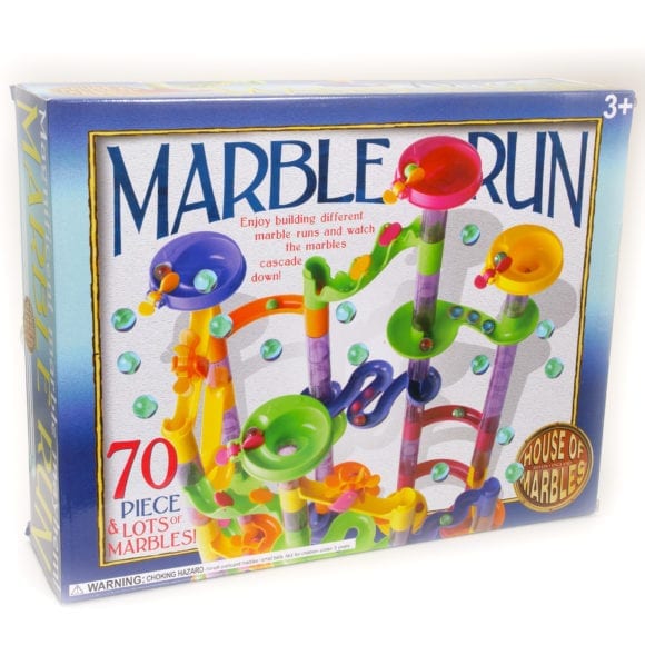 70 Piece Marble Run House of Marbles US
