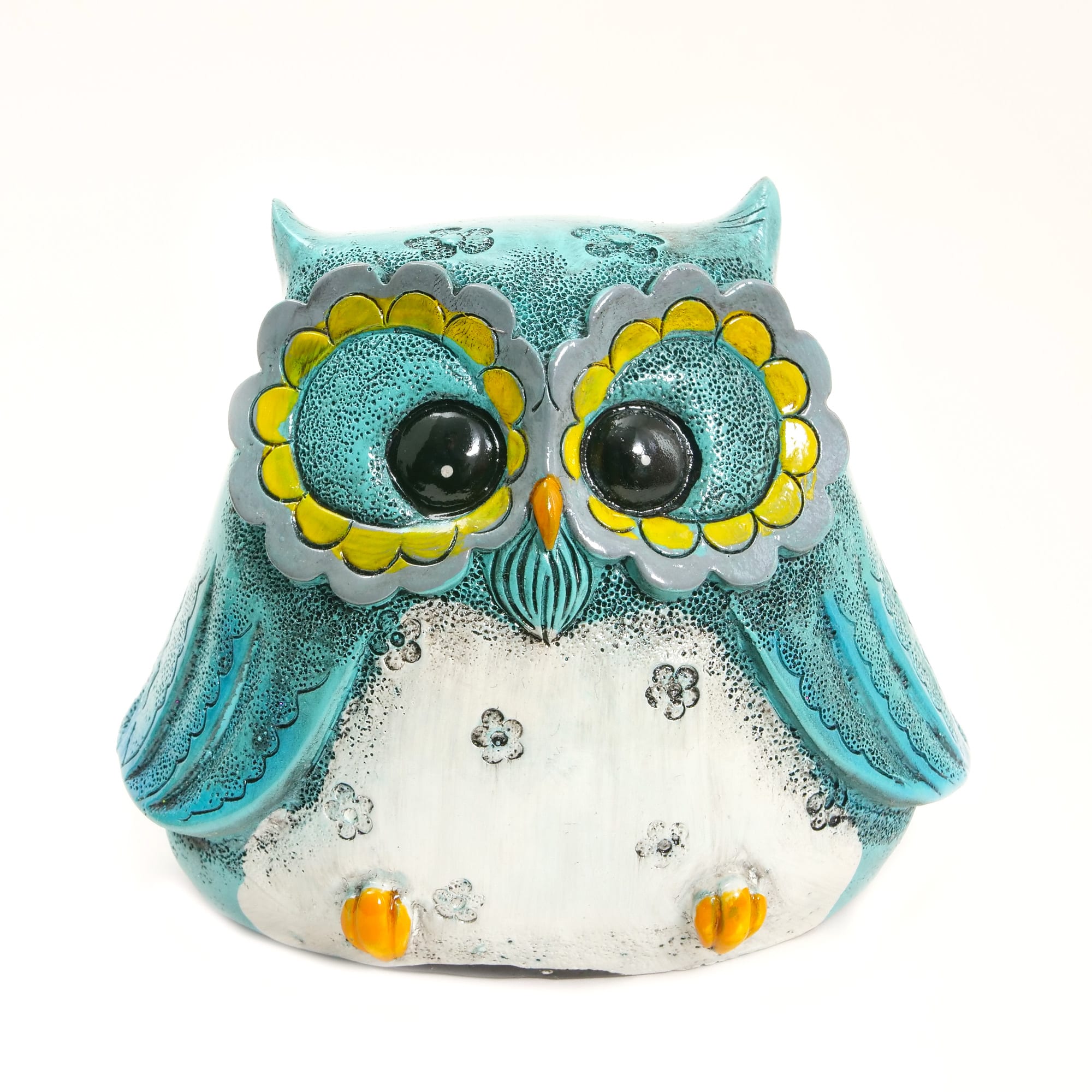 Coin Bank Metal Owl Money Storage Box Thriftbox Figurine Gift Home Decoration 