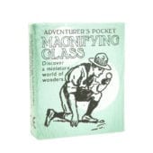 House of Marbles Adventurer's Pocket Microscope Retro Toy Vintage LED Magnifier 