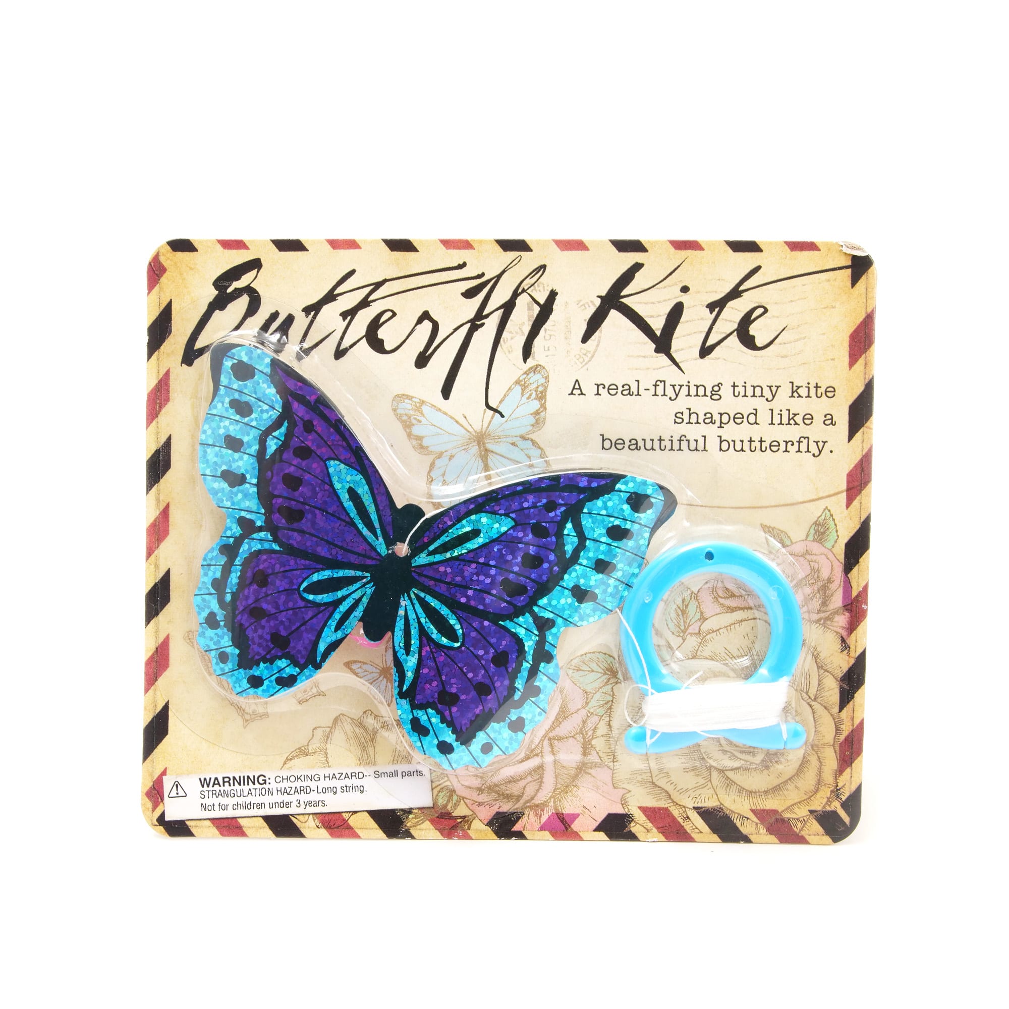 Mini Microlite Mylar Kite Butterfly Kite 4.7" Wingspan NEW in Package 