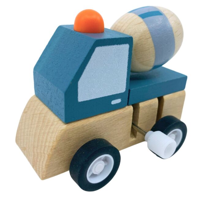 Wooden Construction Site Vehicles