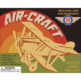 Wooden Air-Craft Construction Kit - Biplane