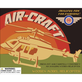 Wooden Air-Craft Construction Kit - Helicopter