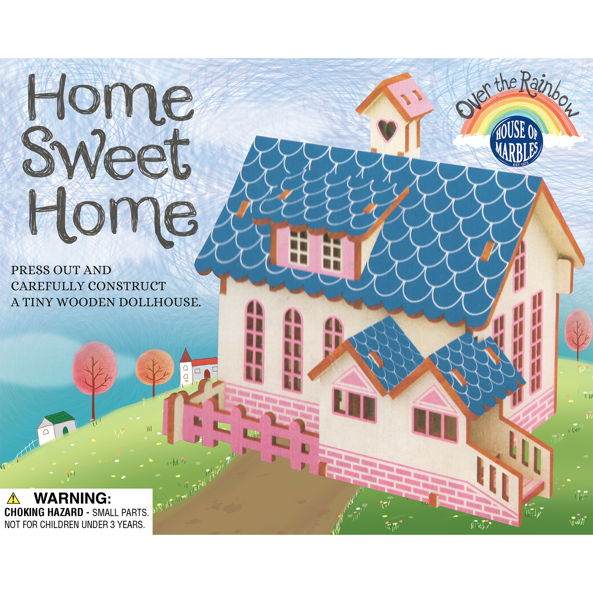 講談社ハウス 缶バッジ 5セット KODANSHA HOUSE アメリカ限定 Home Sweet Home - Wooden Construction Kit - Quaint Cottage - House