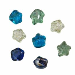 Starfish Glass Shapes - Net Bag x40 pieces