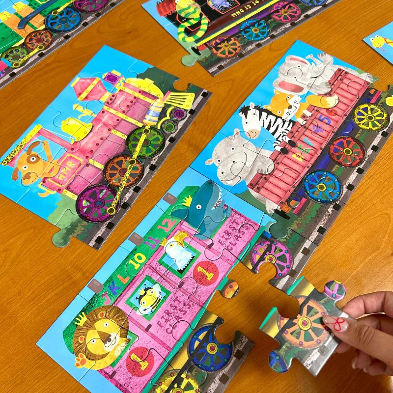 Zoo Train Jigsaw Puzzle - Image 2