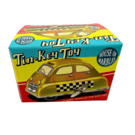 Classic Wind-Up Tin-Toy -Yellow Taxi