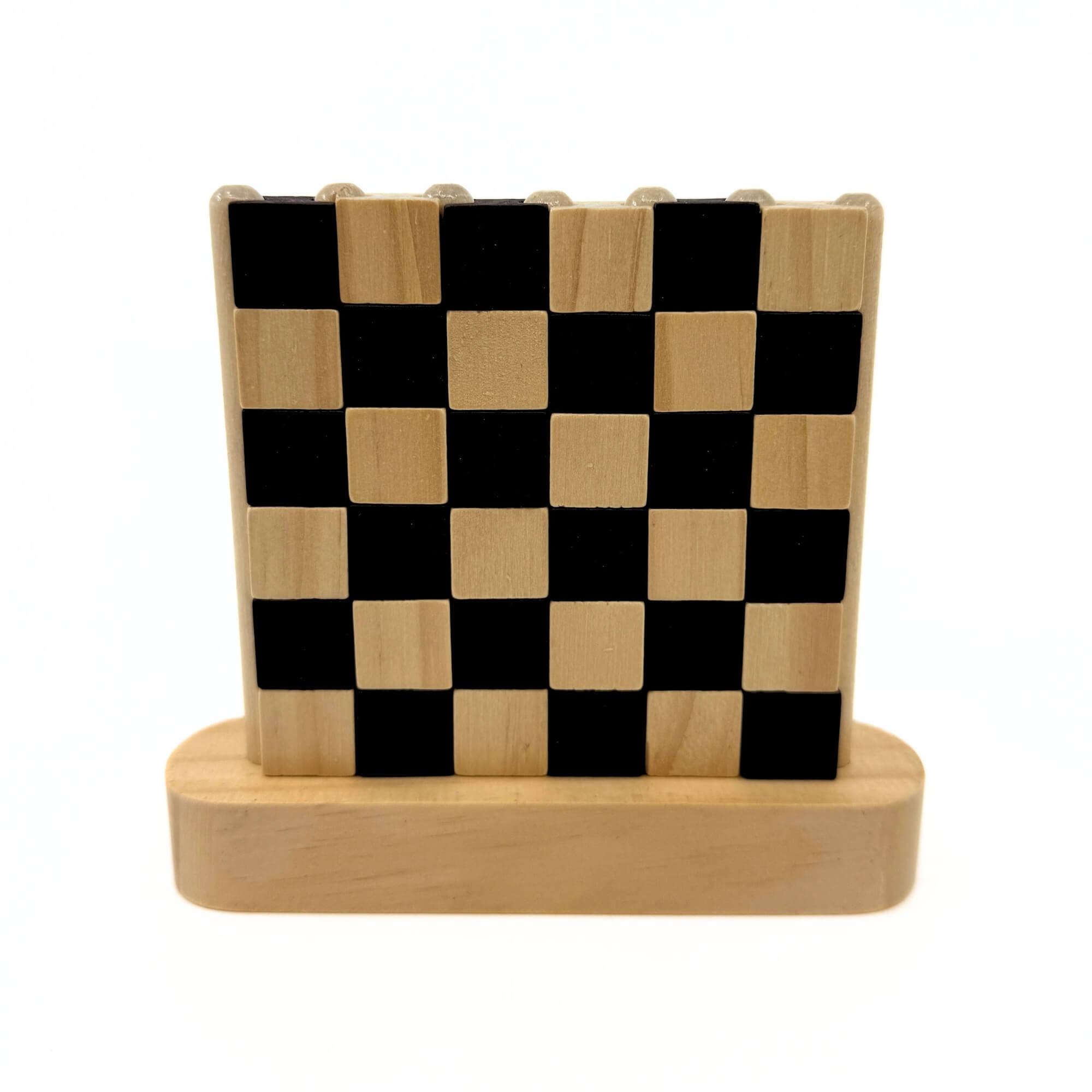 Wooden Row-of-Four Game - Image 3